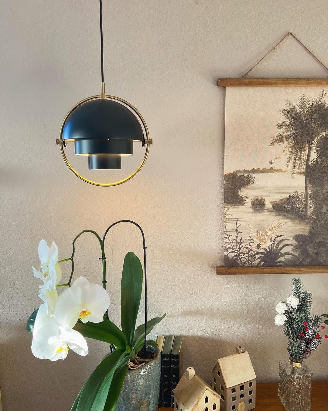 Brass Pendant Light — Modern Statement Ambiance