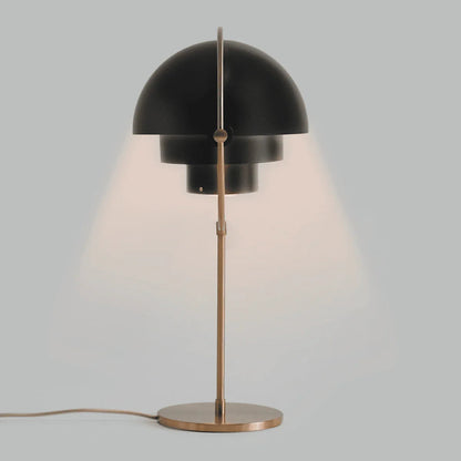 Brass Globe Table Lamp — Mid-Century Modern Ambiance - LumoTrot