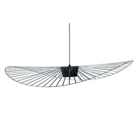 Sculptural fiberglass pendant light with organic silhouette by Lumotrot