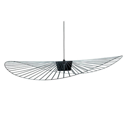 Sculptural fiberglass pendant light with organic silhouette by Lumotrot