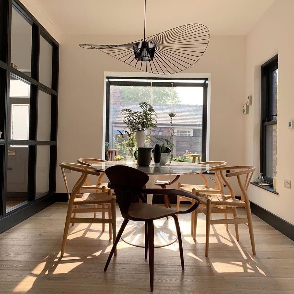 Sculptural Fiberglass Pendant Light — Organic Modern Statement - LumoTrot