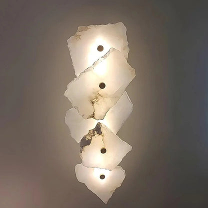 Alabaster Wall Sconce — Organic Statement Lighting - LumoTrot