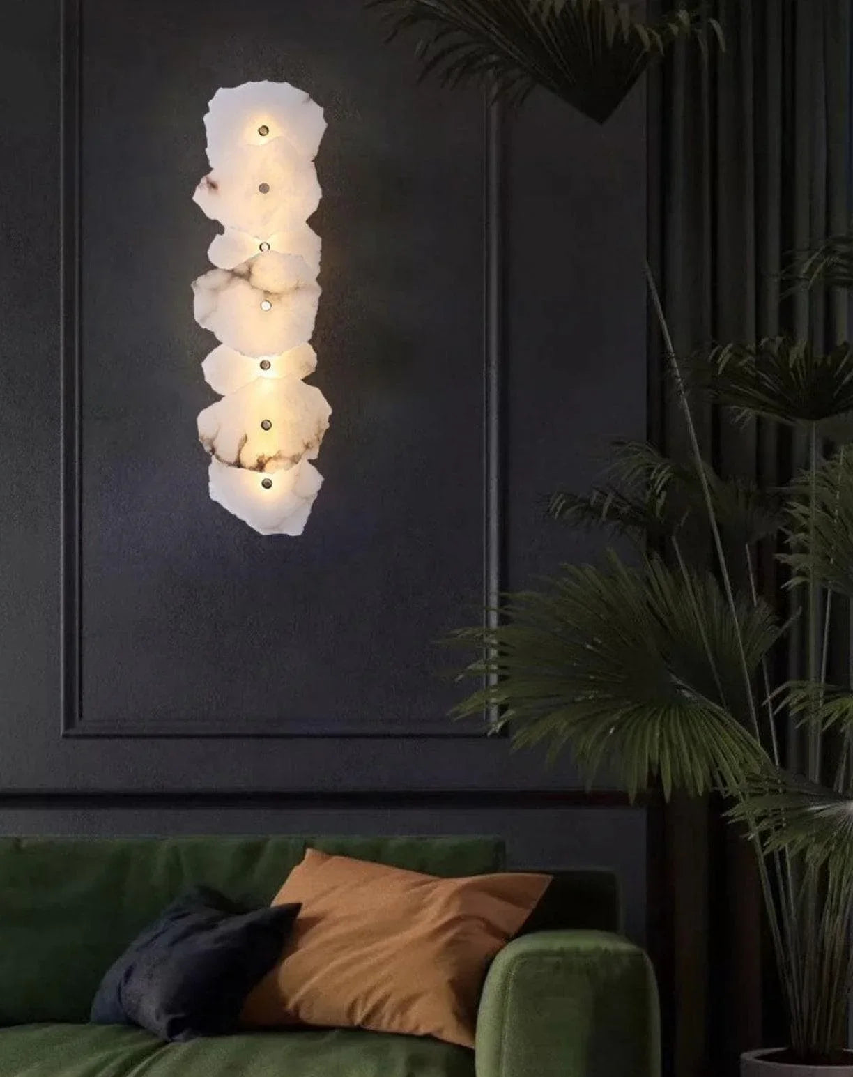 Alabaster Wall Sconce — Organic Statement Lighting - LumoTrot