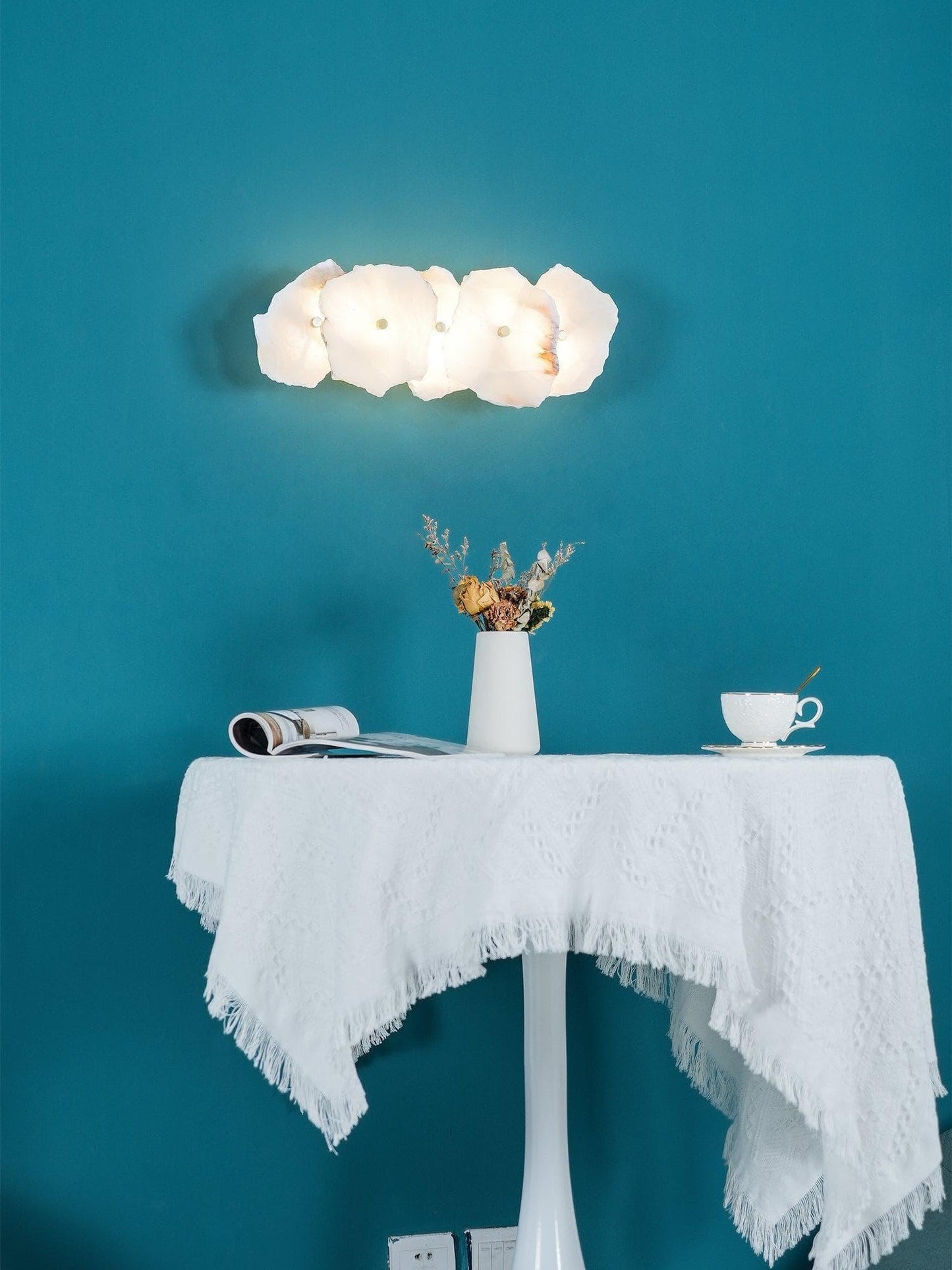 Alabaster Wall Sconce — Organic Statement Lighting - LumoTrot