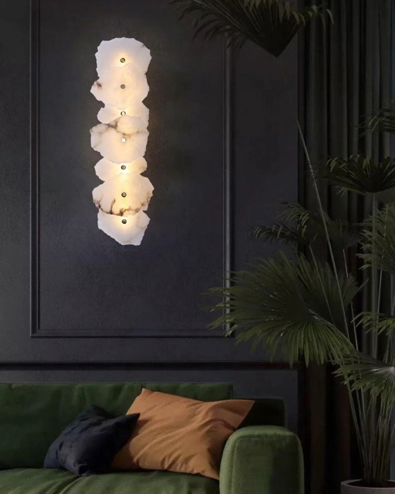 Alabaster Wall Sconce — Organic Statement Lighting - LumoTrot