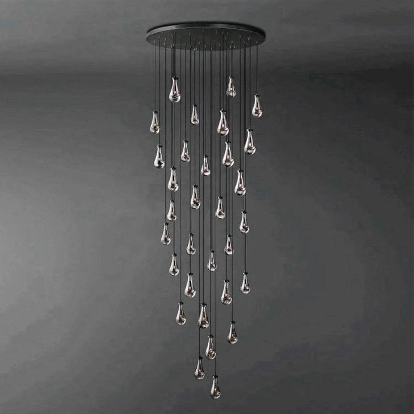 Raindrop Linear Chandelier