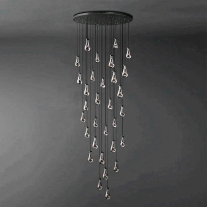 Raindrop Linear Chandelier