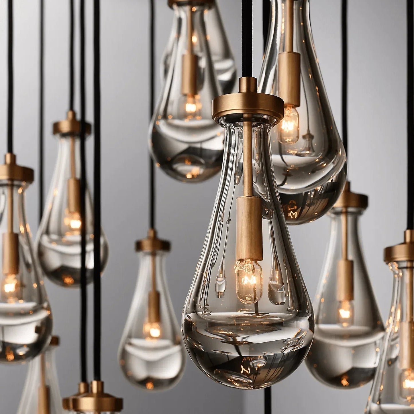 Raindrop Linear Chandelier - LumoTrot
