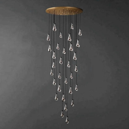 Raindrop Linear Chandelier