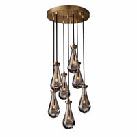 Raindrop Linear Chandelier - LumoTrot