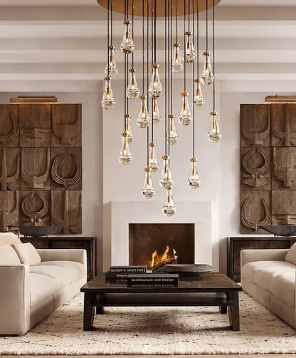 Raindrop Linear Chandelier - LumoTrot