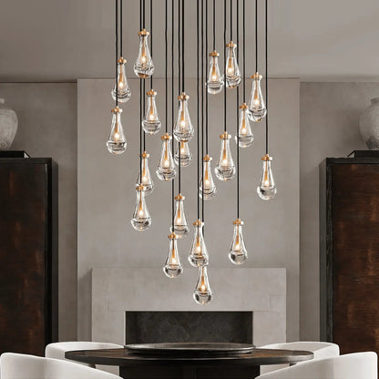Raindrop Linear Chandelier - LumoTrot