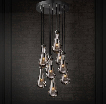 Raindrop Linear Chandelier