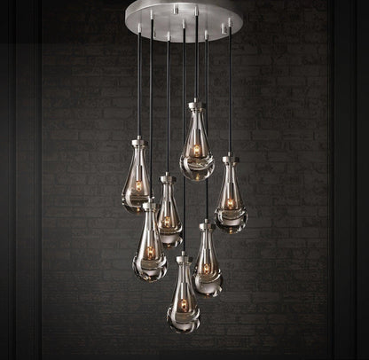Raindrop Linear Chandelier