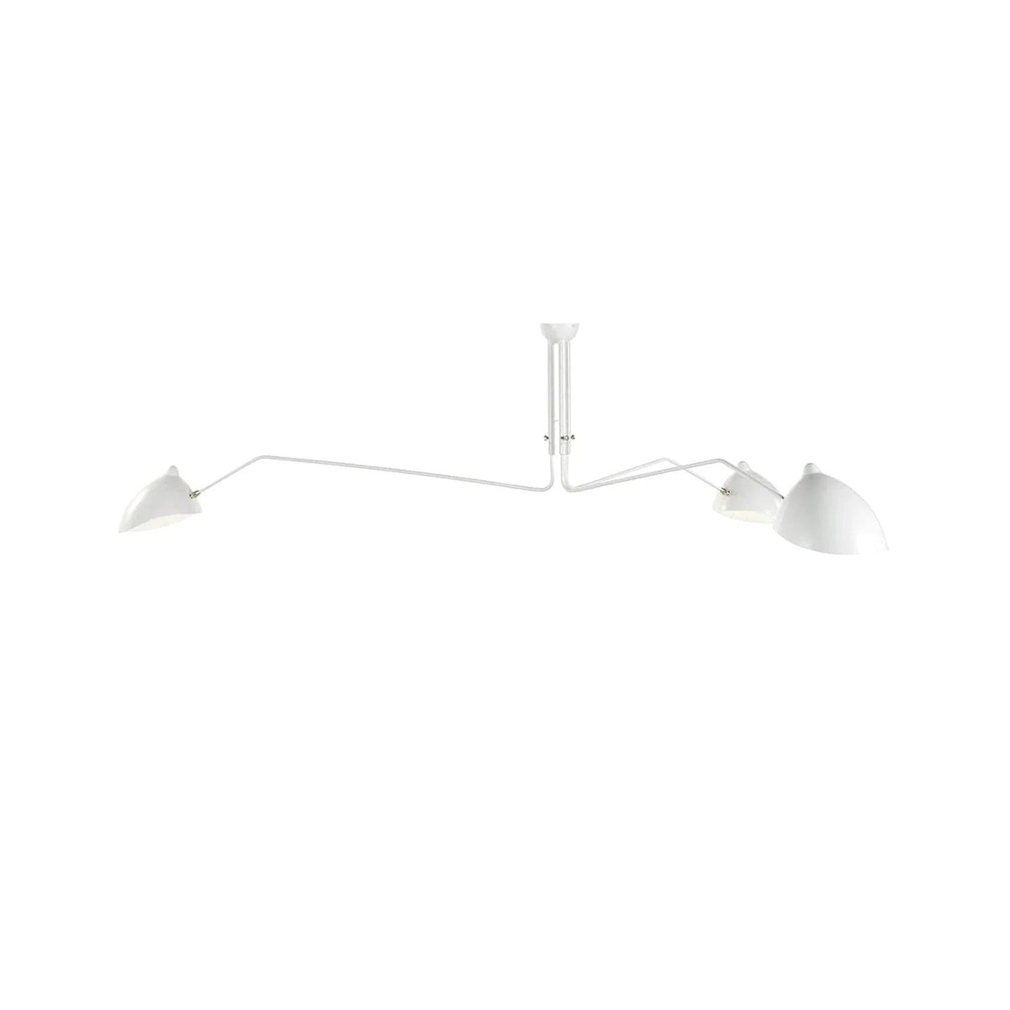 Black Metal Ceiling Light — Sculptural Mid-Century Design - LumoTrot