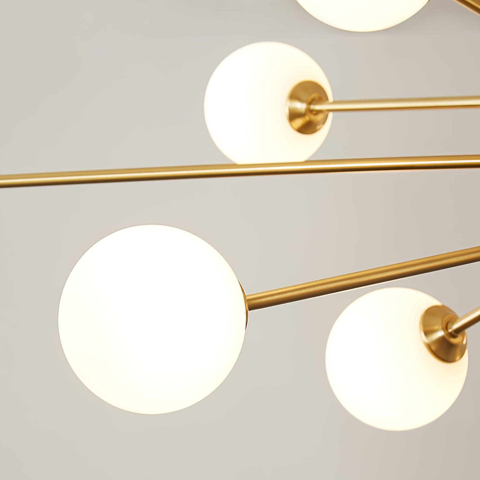 Brass Sputnik Chandelier — Mid-Century Modern Statement - LumoTrot
