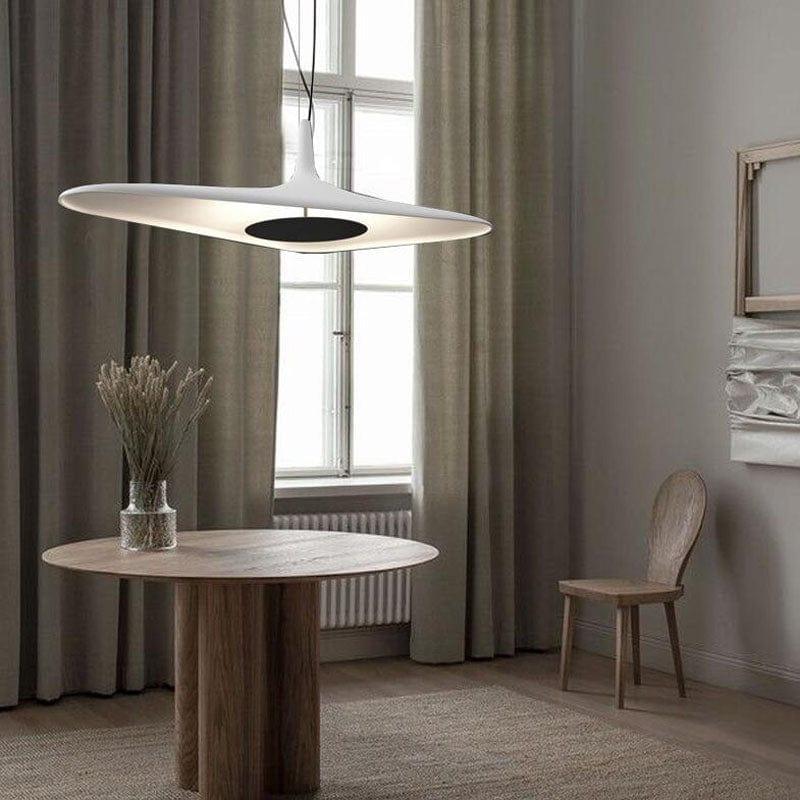 Metal Disc Pendant Light — Modern Minimalist Ambiance - LumoTrot