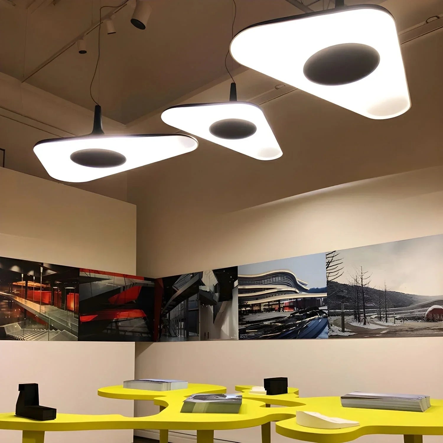 Metal Disc Pendant Light — Modern Minimalist Ambiance - LumoTrot
