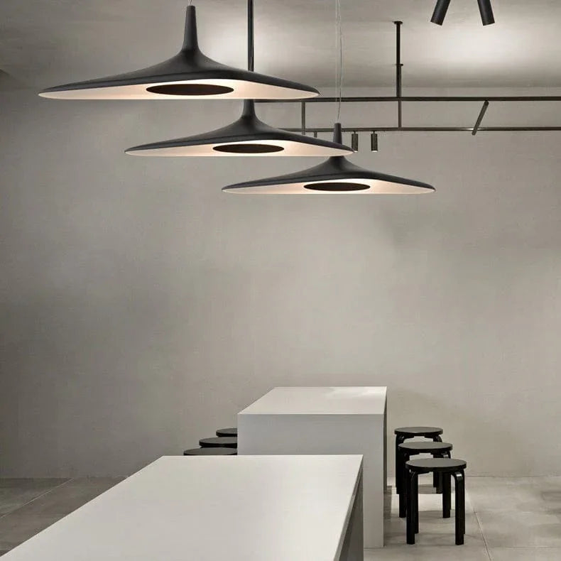 Metal Disc Pendant Light — Modern Minimalist Ambiance - LumoTrot