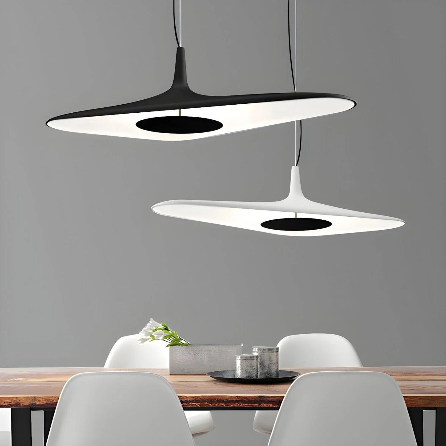 Metal Disc Pendant Light — Modern Minimalist Ambiance - LumoTrot