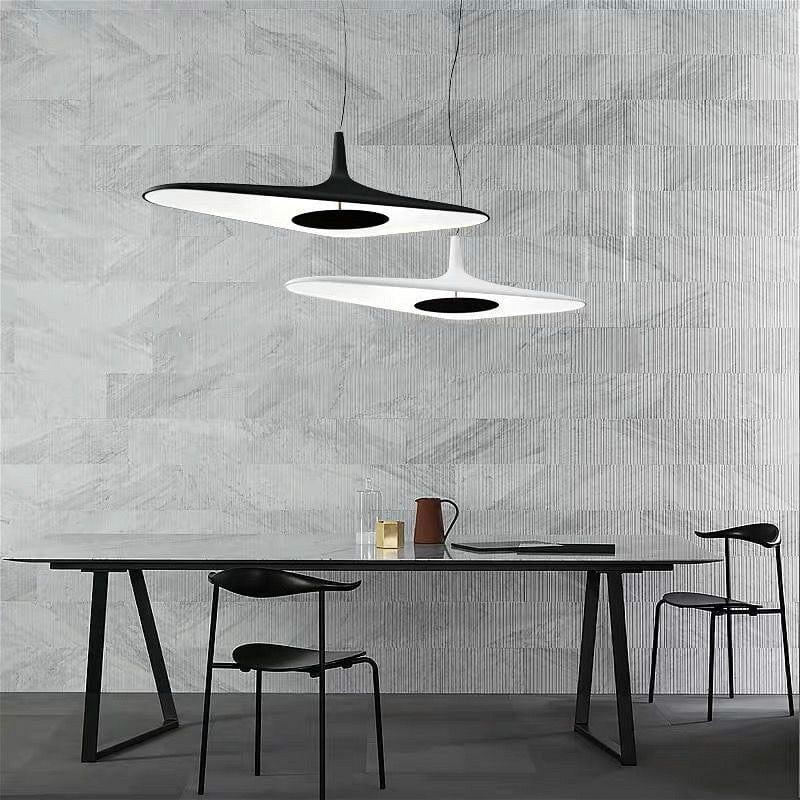 Metal Disc Pendant Light — Modern Minimalist Ambiance - LumoTrot