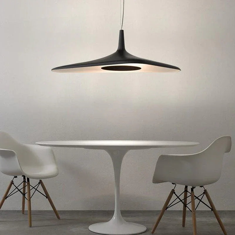 Metal Disc Pendant Light — Modern Minimalist Ambiance - LumoTrot