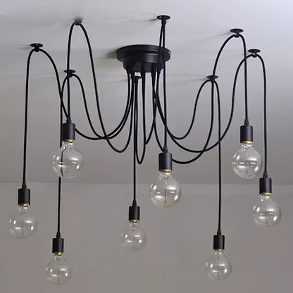 Matte Black Pendant Light — Industrial Statement