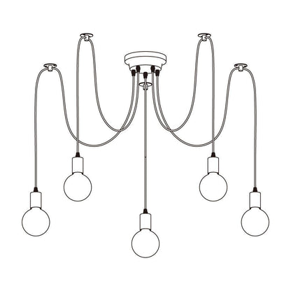 Matte Black Pendant Light — Industrial Statement