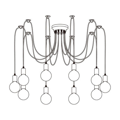 Matte Black Pendant Light — Industrial Statement
