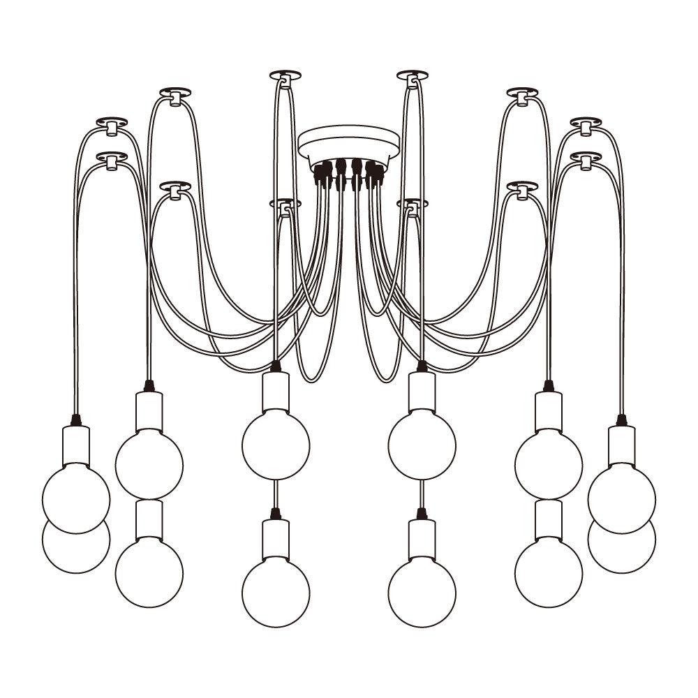 Matte Black Pendant Light — Industrial Statement