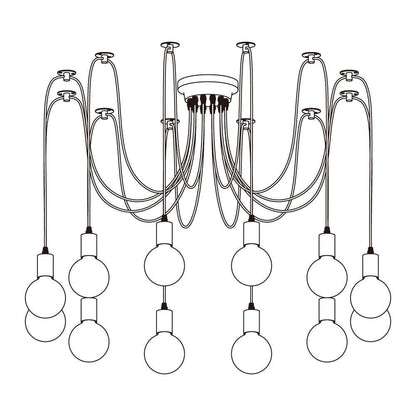 Matte Black Pendant Light — Industrial Statement