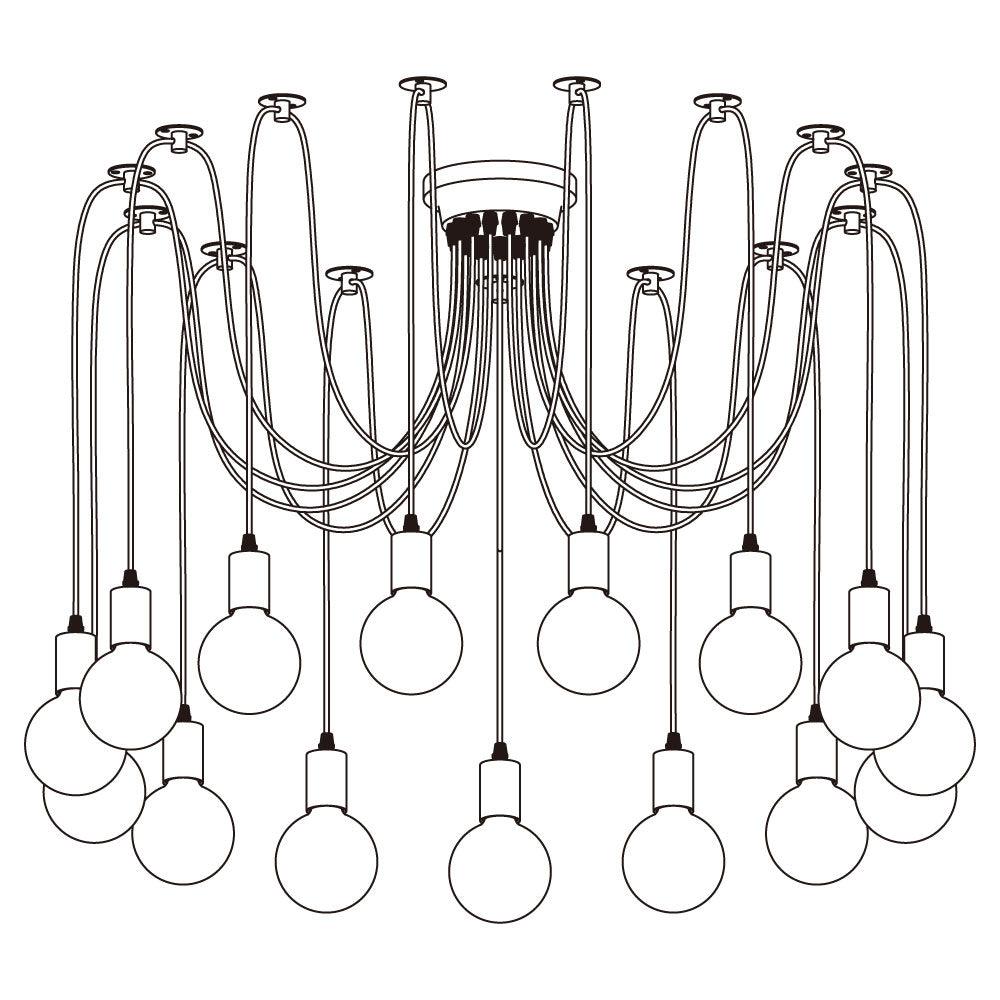 Matte Black Pendant Light — Industrial Statement