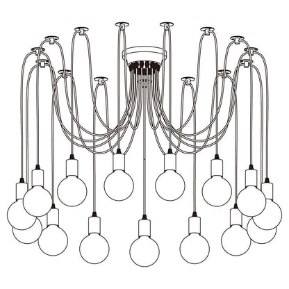 Matte Black Pendant Light — Industrial Statement