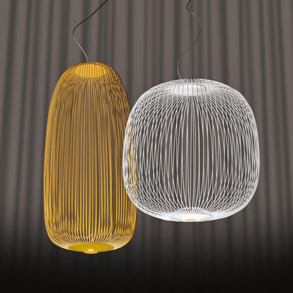 Wire Mesh Pendant Light — Sculptural Light Play - LumoTrot