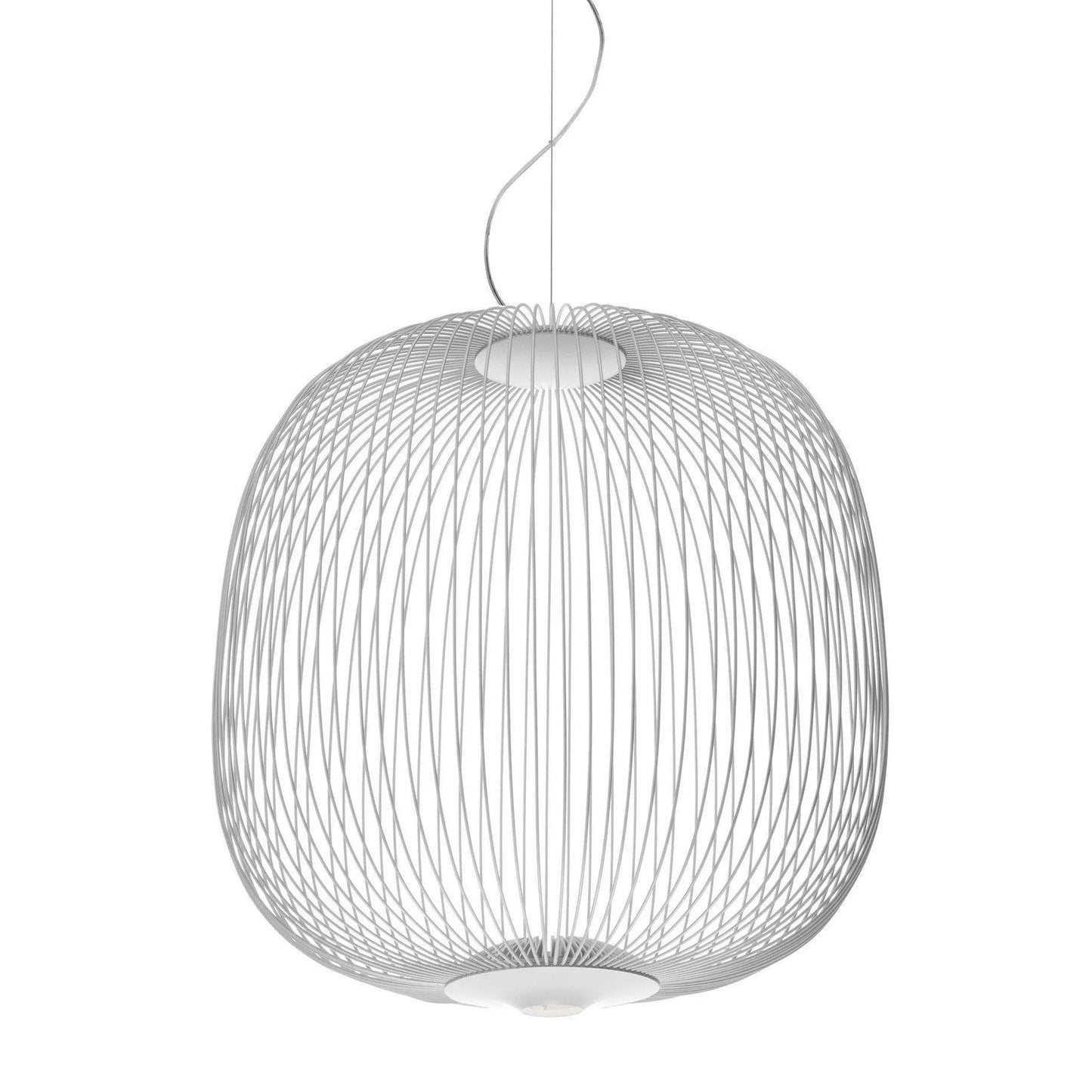 Wire Mesh Pendant Light — Sculptural Light Play