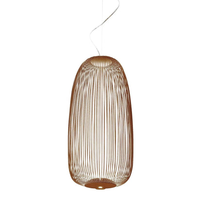 Wire Mesh Pendant Light — Sculptural Light Play