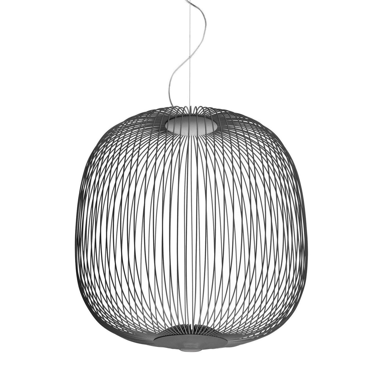 Wire Mesh Pendant Light — Sculptural Light Play