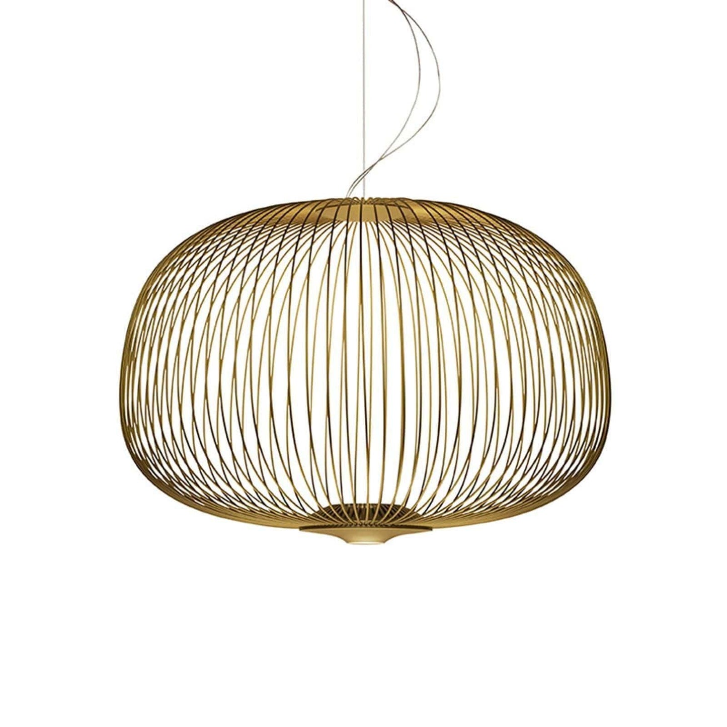 Wire Mesh Pendant Light — Sculptural Light Play