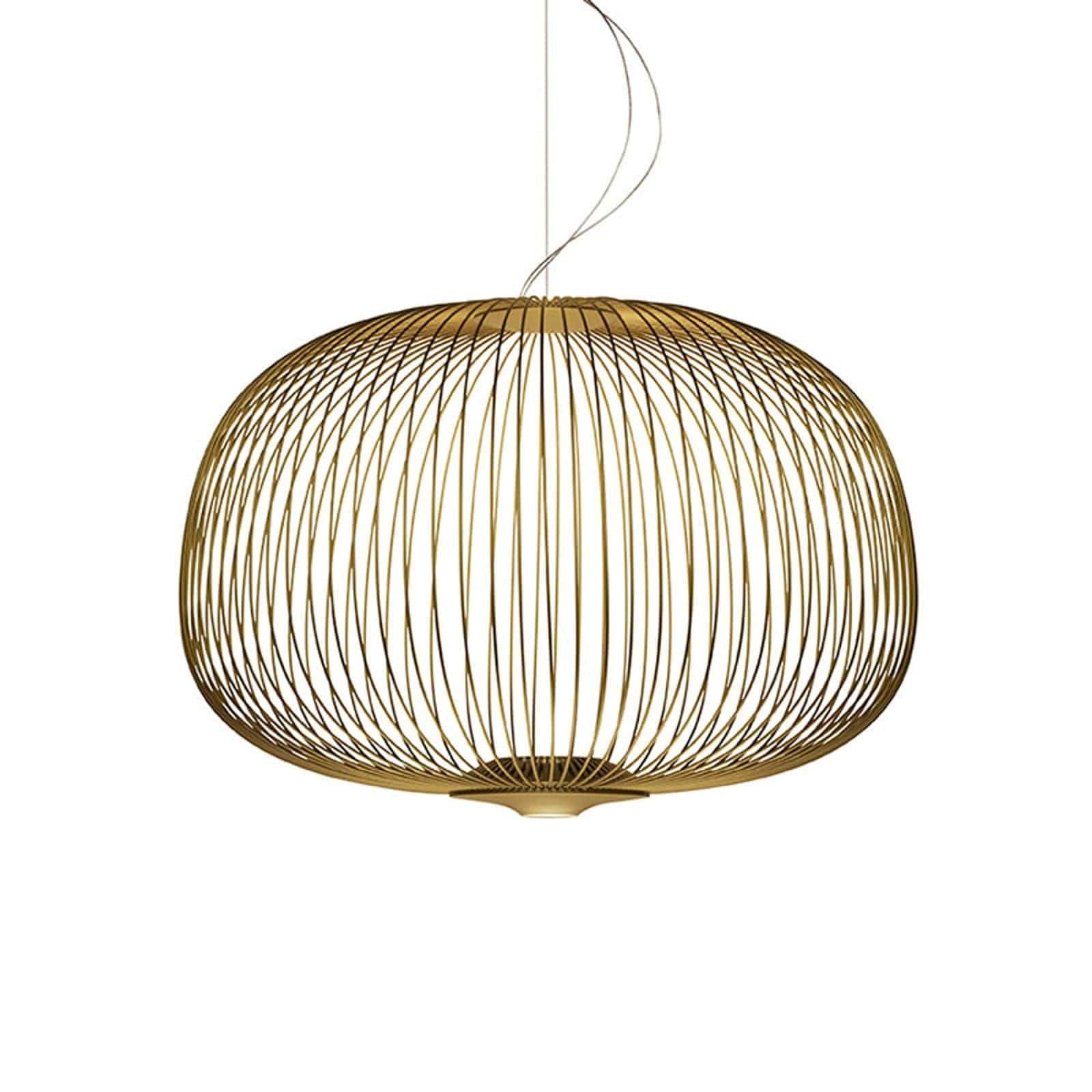 Wire Mesh Pendant Light — Sculptural Light Play