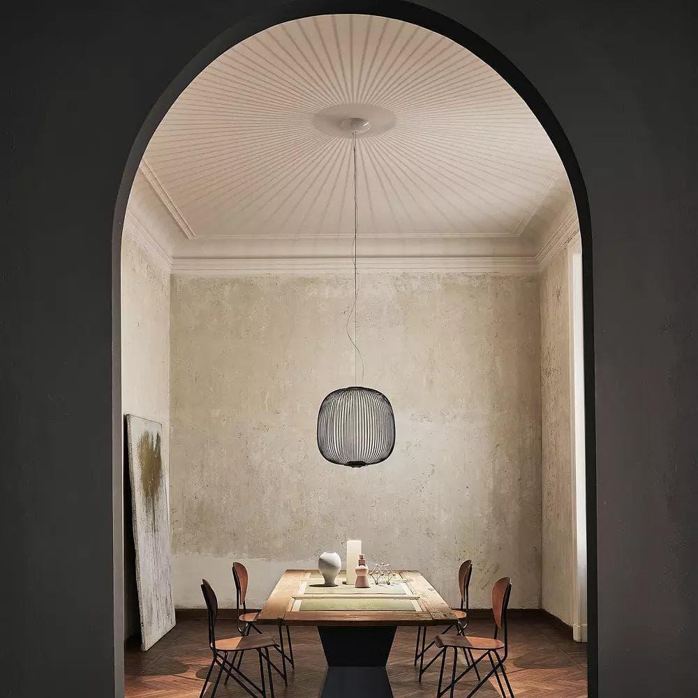 Wire Mesh Pendant Light — Sculptural Light Play - LumoTrot