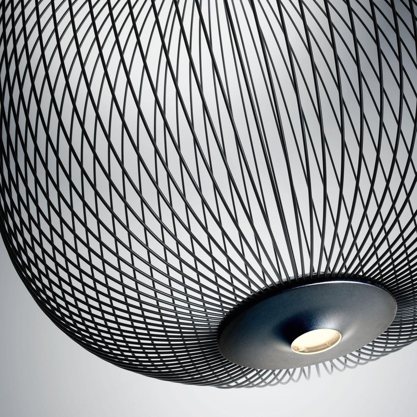 Wire Mesh Pendant Light — Sculptural Light Play - LumoTrot