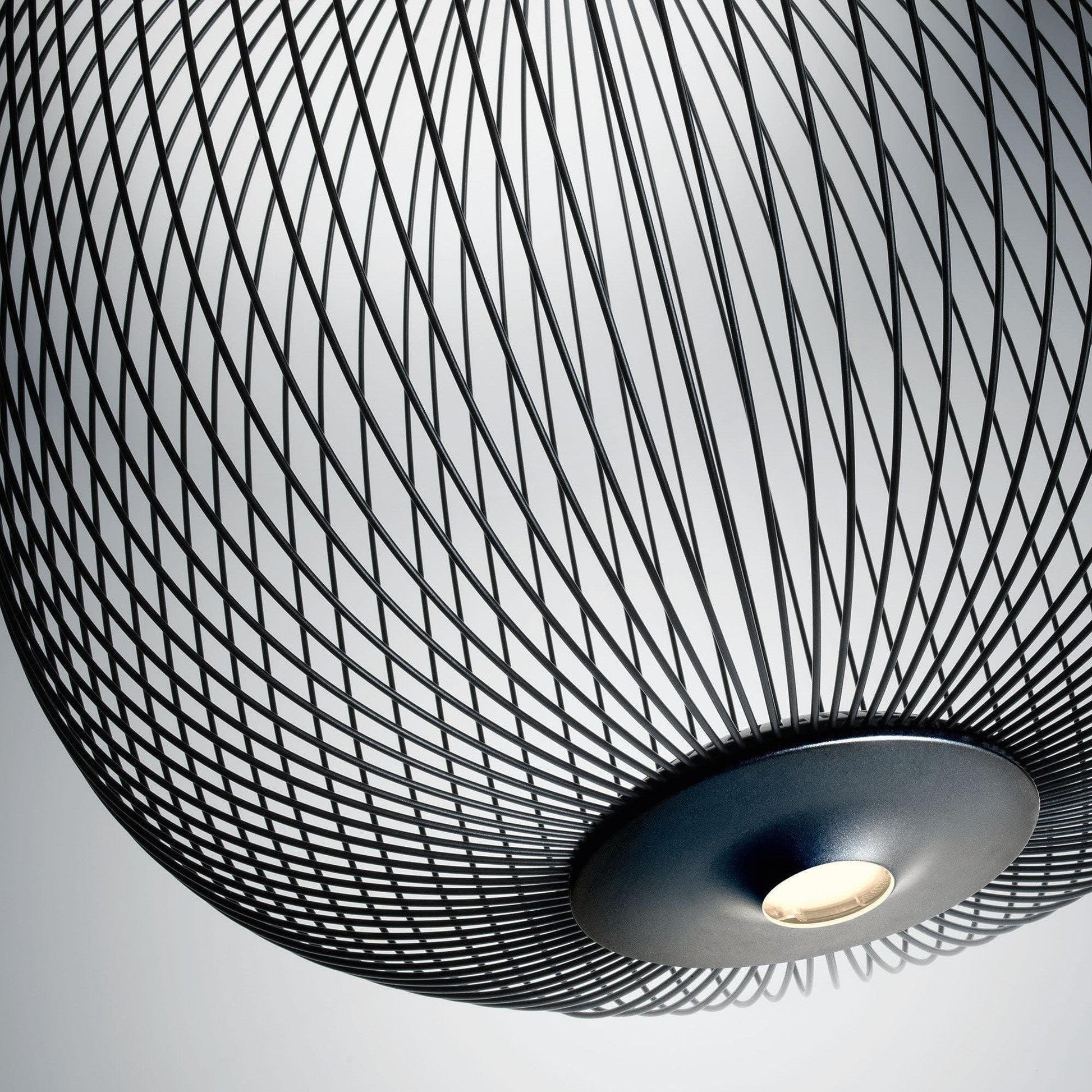 Wire Mesh Pendant Light — Sculptural Light Play - LumoTrot