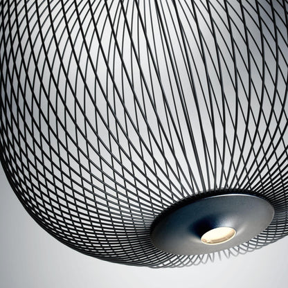 Wire Mesh Pendant Light — Sculptural Light Play - LumoTrot