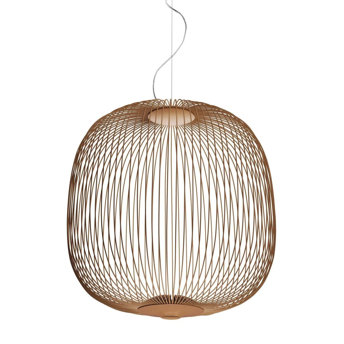 Wire Mesh Pendant Light — Sculptural Light Play