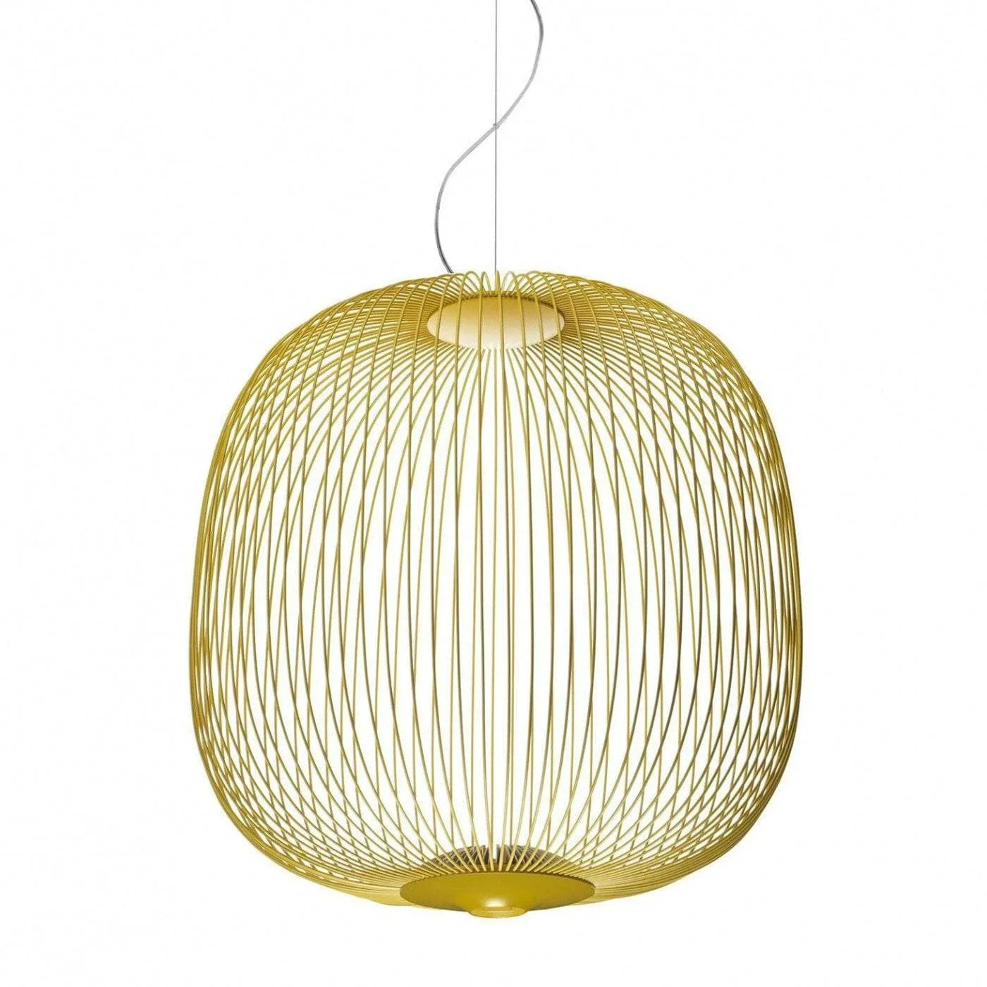 Wire Mesh Pendant Light — Sculptural Light Play