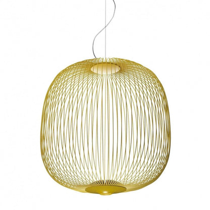 Wire Mesh Pendant Light — Sculptural Light Play