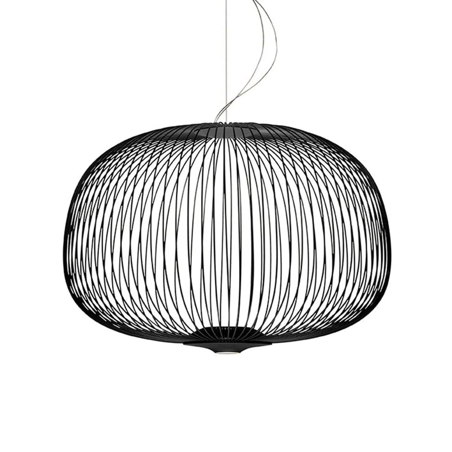 Wire Mesh Pendant Light — Sculptural Light Play