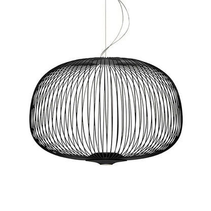 Wire Mesh Pendant Light — Sculptural Light Play