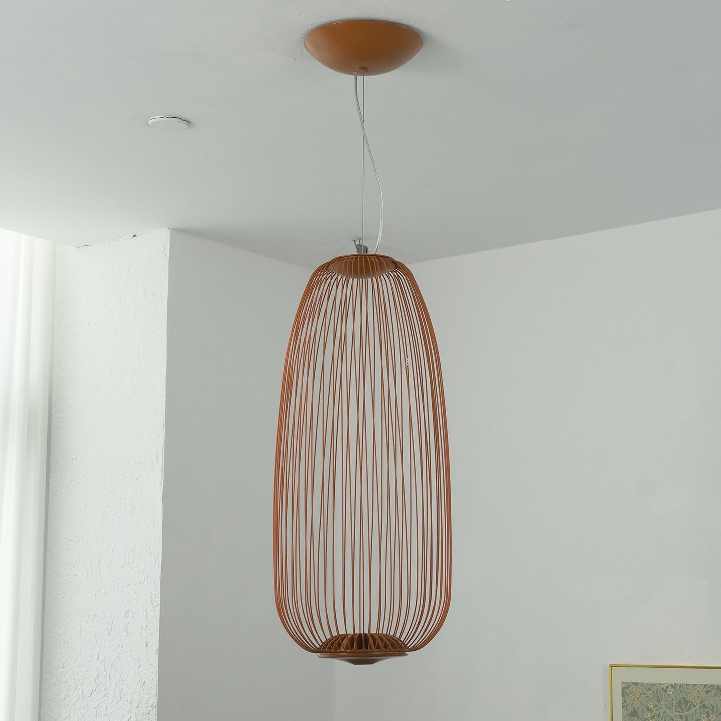 Wire Mesh Pendant Light — Sculptural Light Play