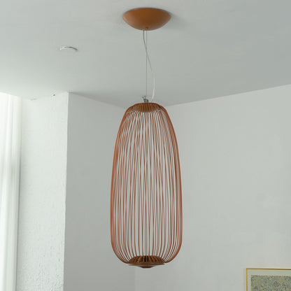 Wire Mesh Pendant Light — Sculptural Light Play